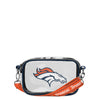 Denver Broncos NFL Team Stripe Clear Crossbody Bag