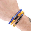Pittsburgh Panthers NCAA 3 Pack Beaded Friendship Bracelet