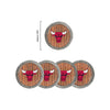 Chicago Bulls NBA 5 Pack Barrel Coaster Set