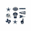 Dallas Cowboys NFL 10 Pack Team Clog Charms