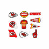 Kansas City Chiefs NFL 10 Pack Team Clog Charms