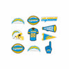 Los Angeles Chargers NFL 10 Pack Team Clog Charms
