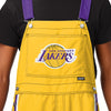 Los Angeles Lakers NBA Mens Team Stripe Bib Overalls