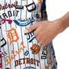 Detroit Tigers MLB Womens Historic Print Bib Shortalls