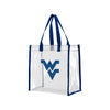 West Virginia Mountaineers NCAA Clear Reusable Bag