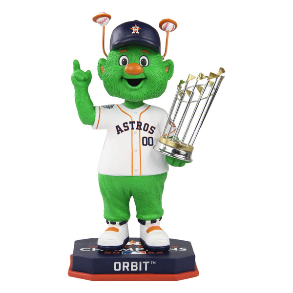 Houston Astros MLB 2022 World Series Champions Orbit Mascot Bobblehead