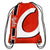 Cincinnati Reds MLB Big Logo Drawstring Backpack