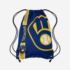 Milwaukee Brewers MLB Big Logo Drawstring Backpack