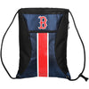 Boston Red Sox MLB Big Stripe Zipper Drawstring Backpack