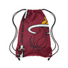 Miami Heat NBA Big Logo Drawstring Backpack