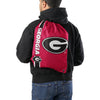 Georgia Bulldogs NCAA Big Logo Drawstring Backpack