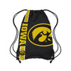 Iowa Hawkeyes NCAA Big Logo Drawstring Backpack