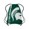 Michigan State Spartans NCAA Big Logo Drawstring Backpack