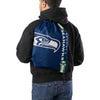 Seattle Seahawks NFL Big Logo Drawstring Backpack