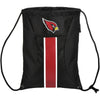 Arizona Cardinals NFL Big Stripe Zipper Drawstring Backpack