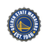 Golden State Warriors NBA Bottle Cap Wall Sign