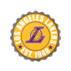 Los Angeles Lakers NBA Bottle Cap Wall Sign