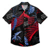 Chicago Cubs MLB Mens Neon Palm Button Up Shirt
