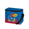 Kansas Jayhawks NCAA Gradient 6 Pack Cooler Bag