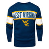West Virginia Mountaineers Vintage Stripe Sweater