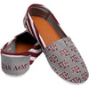 Texas A&M Aggies NCAA Womens Stripe Canvas Shoes