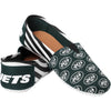 New York Jets NFL Womens Stripe Canvas Shoes