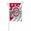Ohio State Buckeyes NCAA Americana Garden Flag