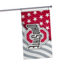 Ohio State Buckeyes NCAA Americana Horizontal Flag