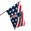 New England Patriots NFL Americana Vertical Flag