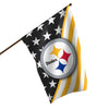 Pittsburgh Steelers NFL Americana Vertical Flag