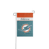 Miami Dolphins NFL Garden Flag