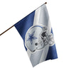 Dallas Cowboys NFL Helmet Vertical Flag