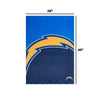Los Angeles Chargers NFL Vertical Flag