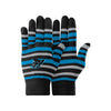 Carolina Panthers NFL Football Team Logo Stretch Gloves