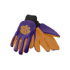 Clemson Tigers Utility Gloves - Colored Palm
