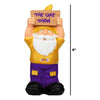 Los Angeles Lakers NBA Slogan Sign Mini Gnome