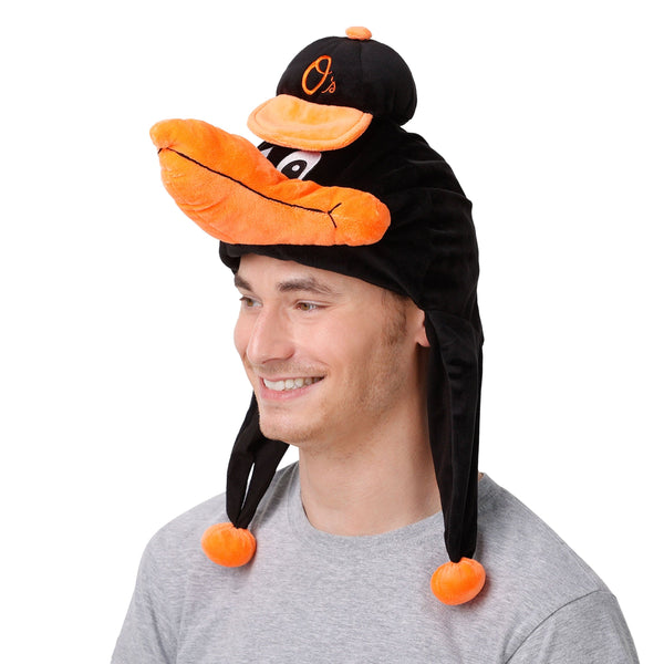 Baltimore Orioles MLB The Oriole Bird Mascot Plush Hat