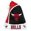 Chicago Bulls 2015 NBA Basketball Team Logo Holiday Plush Basic Santa Hat