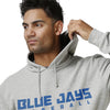 Toronto Blue Jays MLB Mens Gray Woven Hoodie