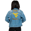 West Virginia Mountaineers NCAA Womens Denim Days Jacket