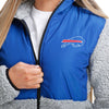 Buffalo Bills NFL Womens Sherpa Soft Zip Up Jacket