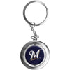 Milwaukee Brewers MLB Baseball Spinner Keychain