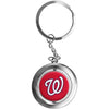 Washington Nationals MLB Baseball Spinner Keychain