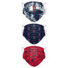 Boston Red Sox MLB Womens Matchday 3 Pack Face Cover
