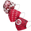 Cincinnati Reds MLB Womens Matchday 3 Pack Face Cover
