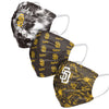 San Diego Padres MLB Womens Matchday 3 Pack Face Cover