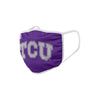 TCU Horned Frogs NCAA Solid Big Logo Face Cover
