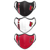 Louisville Cardinals NCAA Sport 3 Pack Face Cover