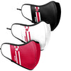 Wisconsin Badgers NCAA Sport 3 Pack Face Cover