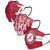 Alabama Crimson Tide NCAA Mens Matchday 3 Pack Face Cover